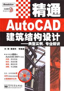 精通AutoCAD建筑結(jié)構(gòu)設(shè)計(jì):典型實(shí)例、專業(yè)精講