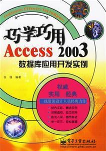 巧學巧用Access2003數據庫應用開發實例