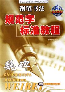 鋼筆書法規范字標準教程魏碑