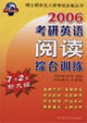 2006考研英語閱讀綜合訓練