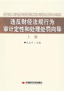 違反財經法規行為審計定性和處理處罰向導